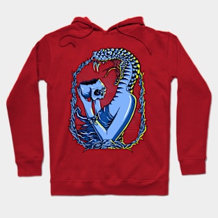 Snake Eat Skull Hoodie